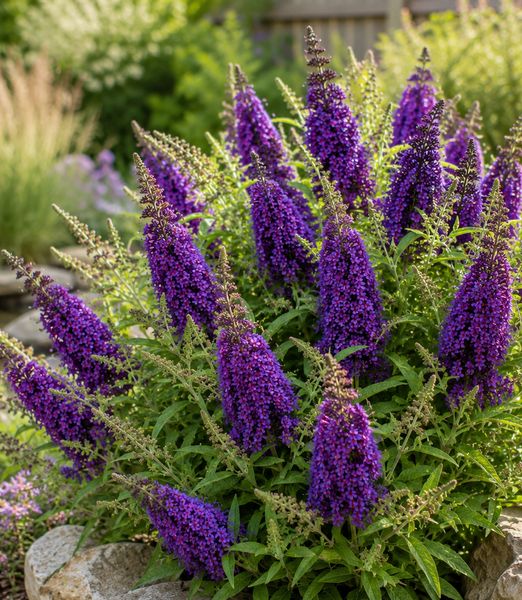 Buddleja davidii 'Butterfly Candy Little Purple'